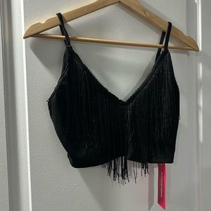 Black Crop Top